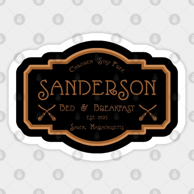 Sanderson Sisters cottage Sticker by Amberstore